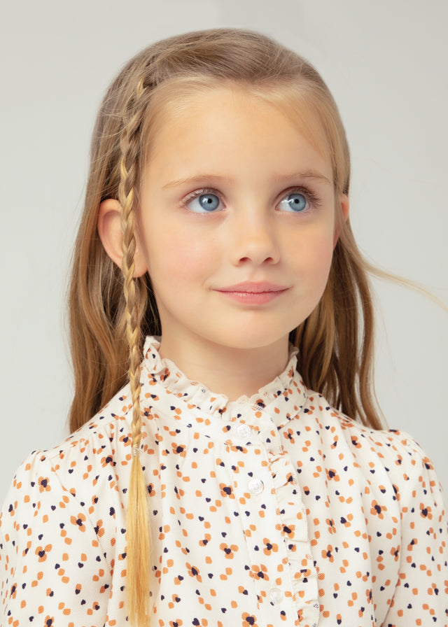 Blusa viella estampada