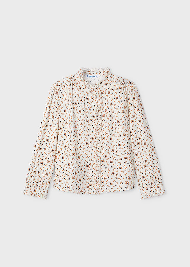 Blusa viella estampada