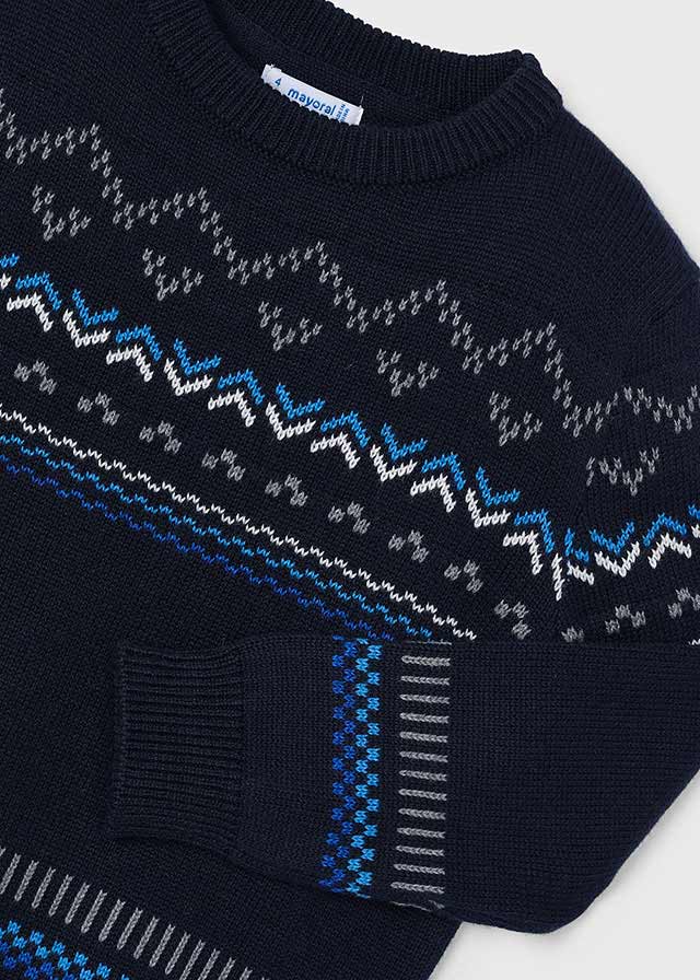 Jersey jacquard motivos