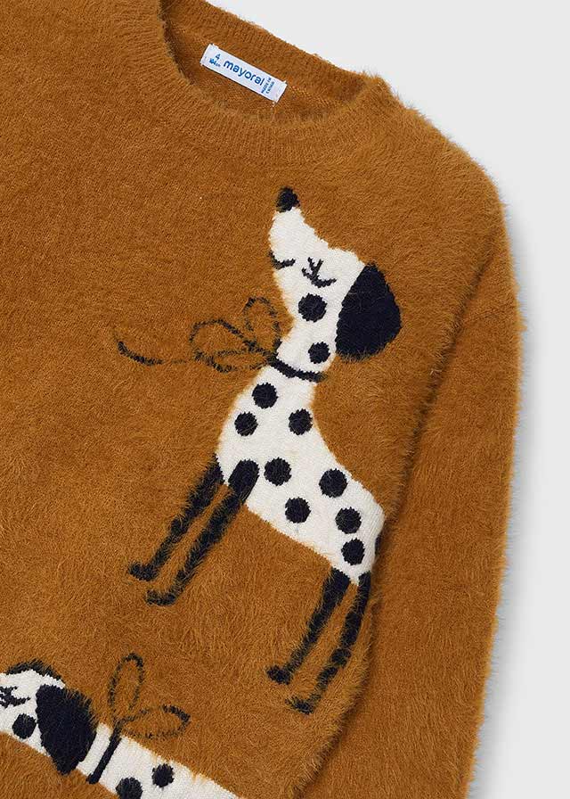 Jersey intarsia perritos