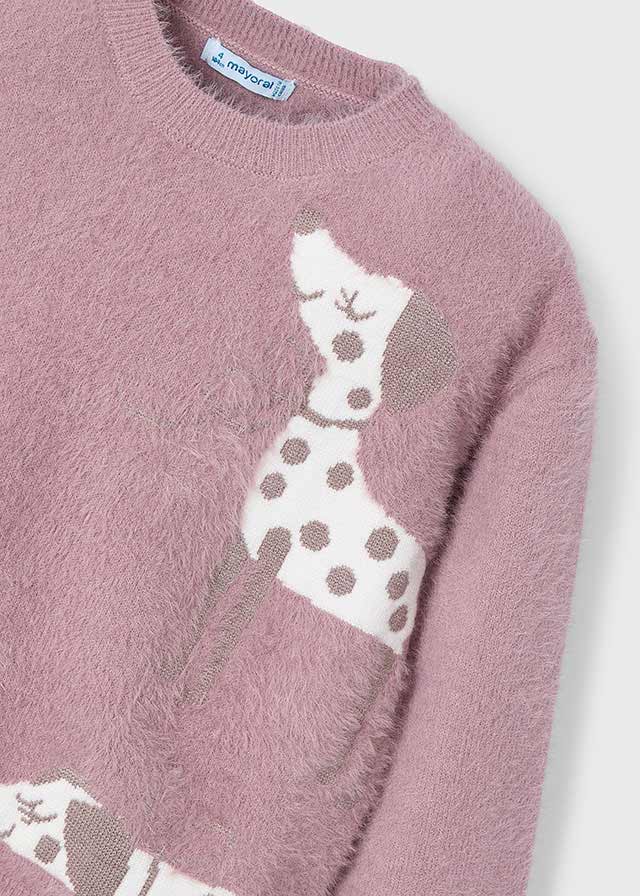 Jersey intarsia perritos