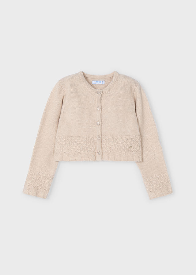 Rebeca tricot estructura