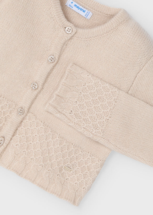 Rebeca tricot estructura