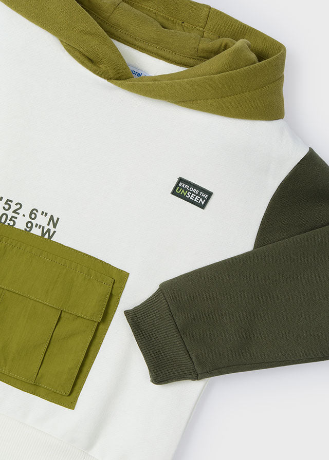 Pullover con bolsillo