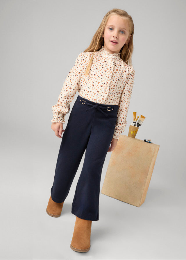 Pantalon marine punto