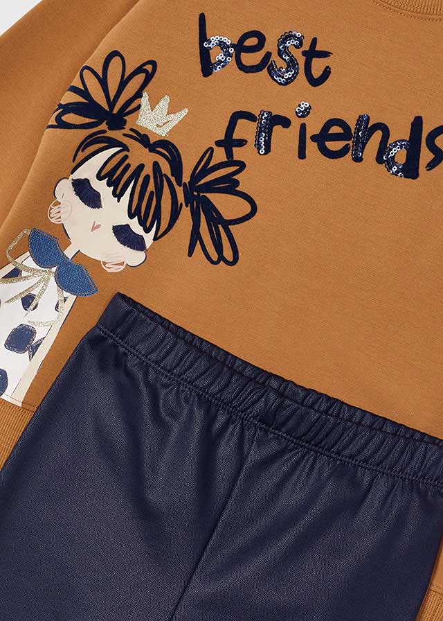 Conj. Leggings fantasia