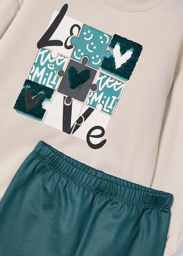 Conj. Leggings fantasia