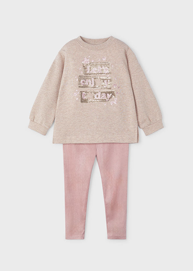 Conj. Leggings antelina