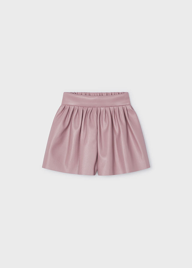 Falda pantalon polipiel