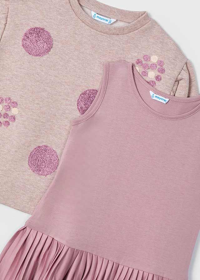 Vestido combinado