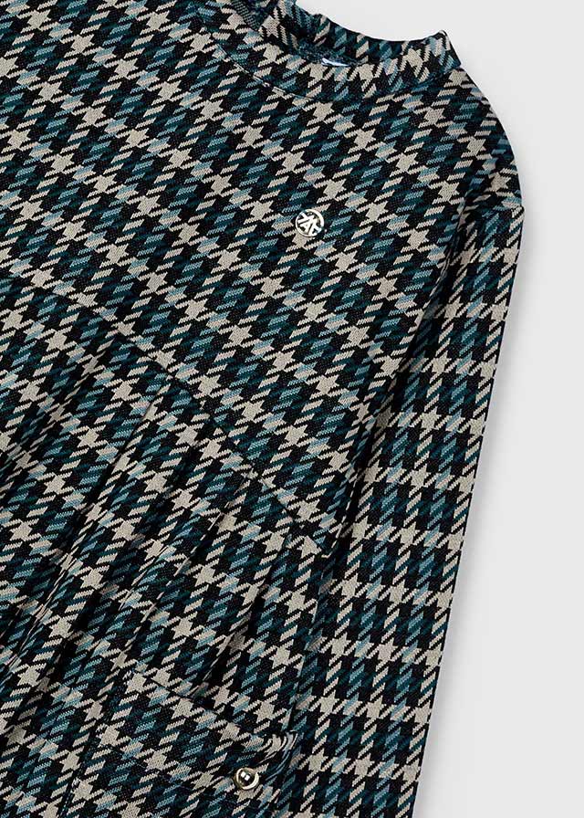 Vestido jacquard punto