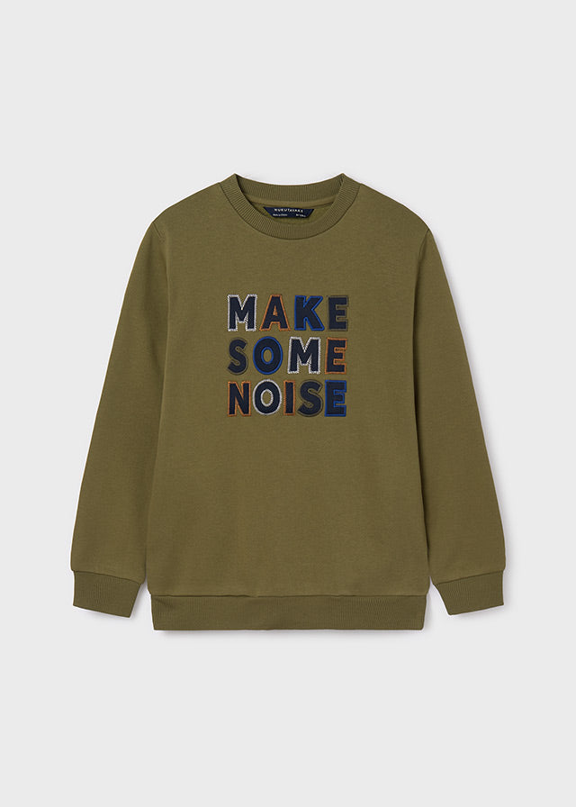 Pullover aplique bordado