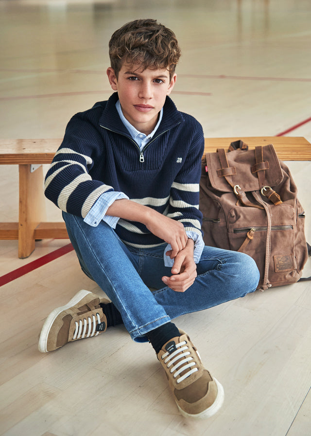 Pantalon soft denim