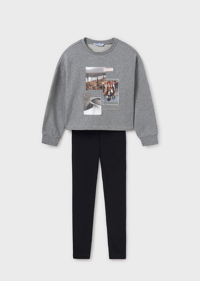 Conj. Leggings canale