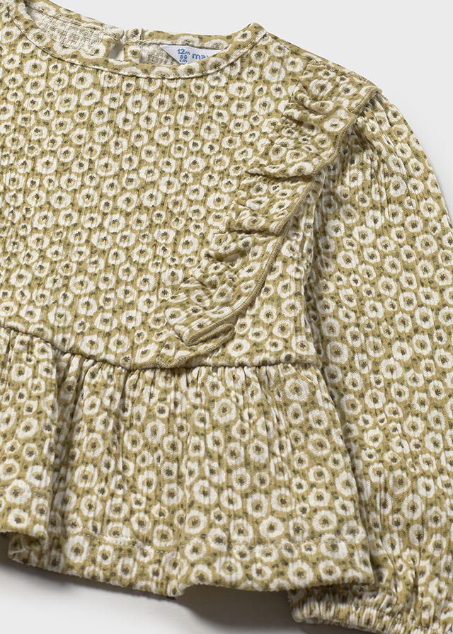 Blusa estampada punto bambula