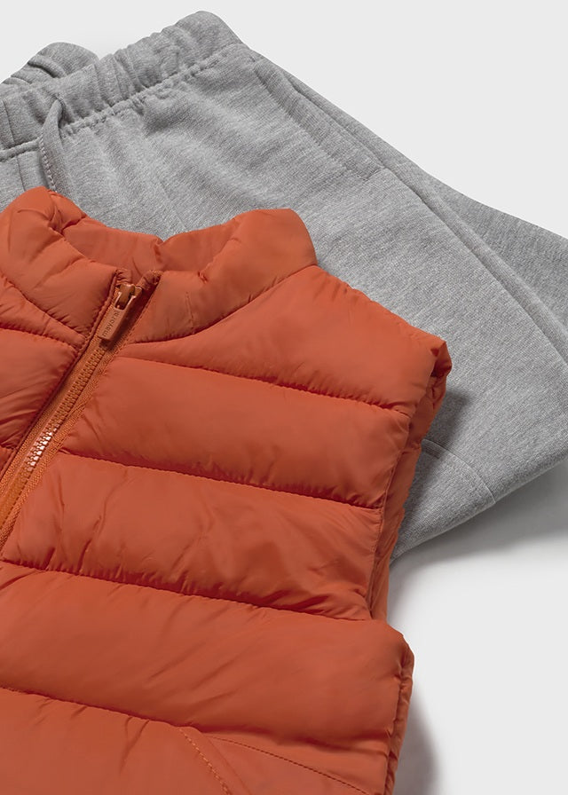 Conj. Pant. Pullover chaleco