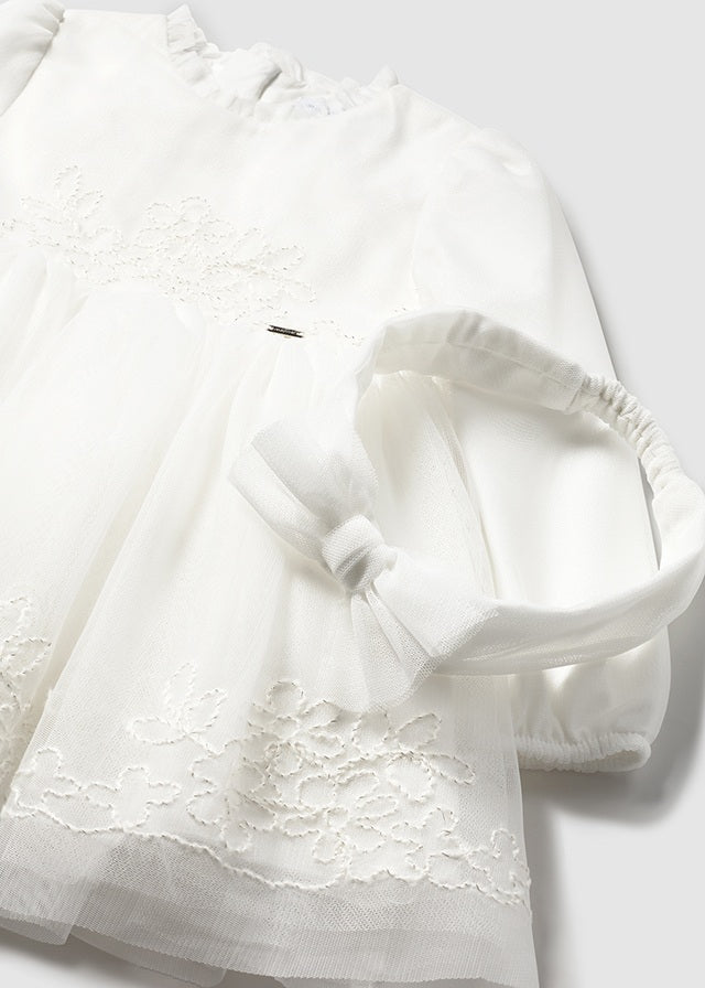 Vestido Ceremonia tul bordado