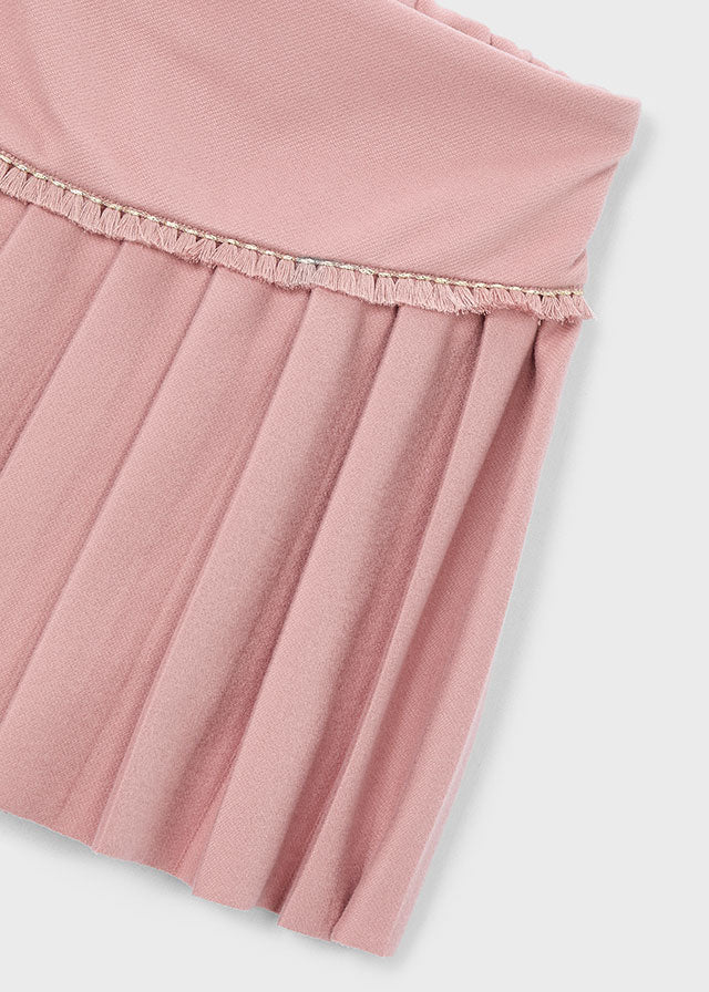 Falda pantalon punto plisada