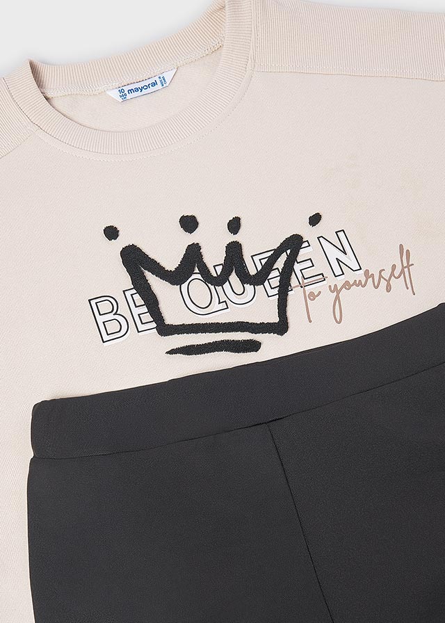 Conj. Leggings pu