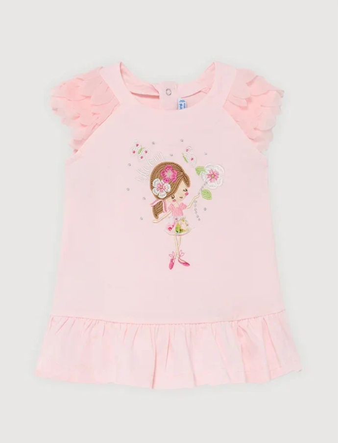 Vestido punto niña