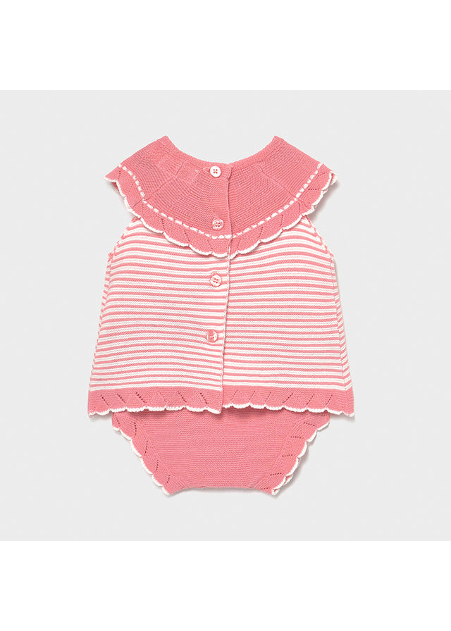 Conj. 2 piezas tricot corto