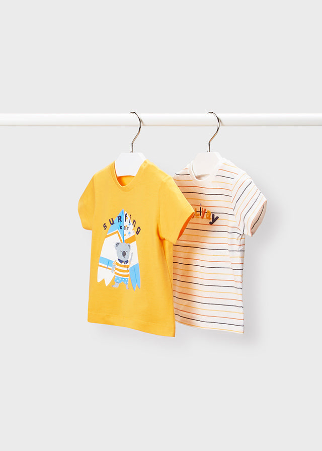 Set 2 camisetas m/c rayas