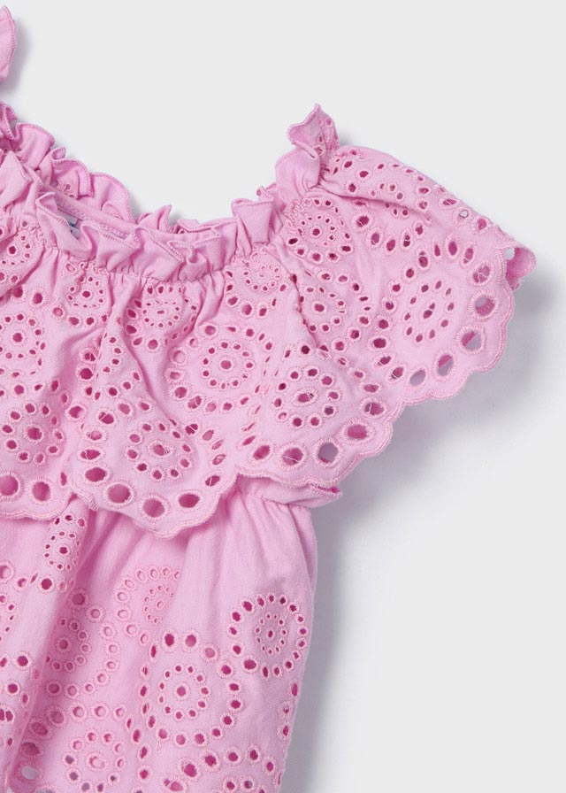 Blusa punto bordado