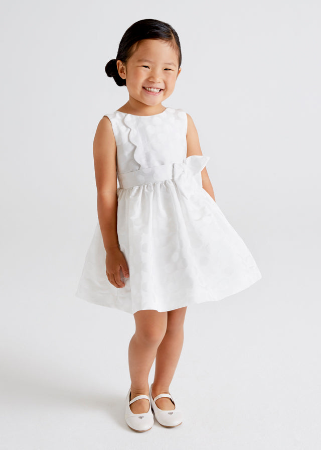 Vestido jaqguard topos