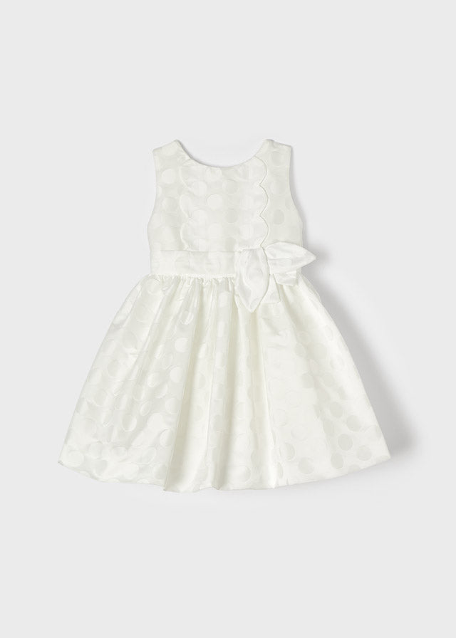 Vestido jaqguard topos