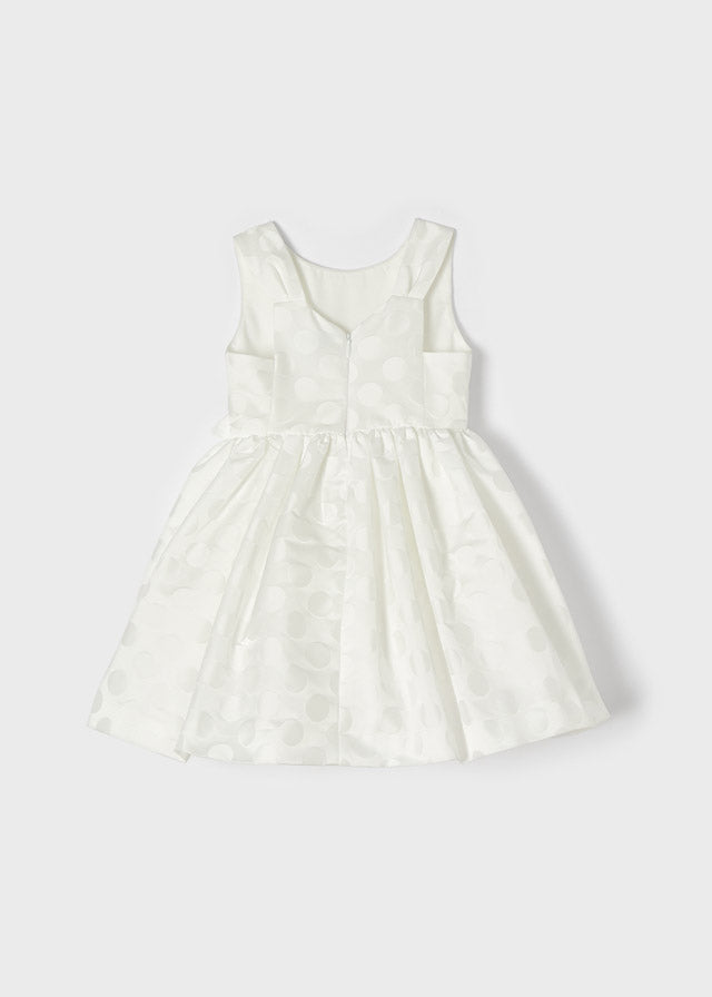 Vestido jaqguard topos
