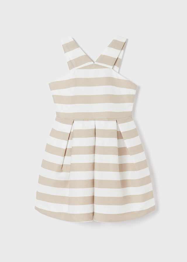 Vestido otoman rayas