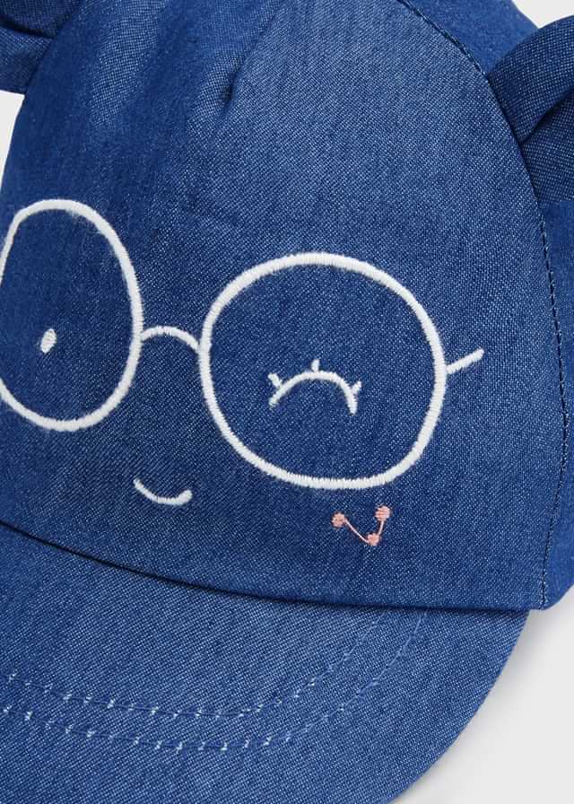 Visera tejano azul