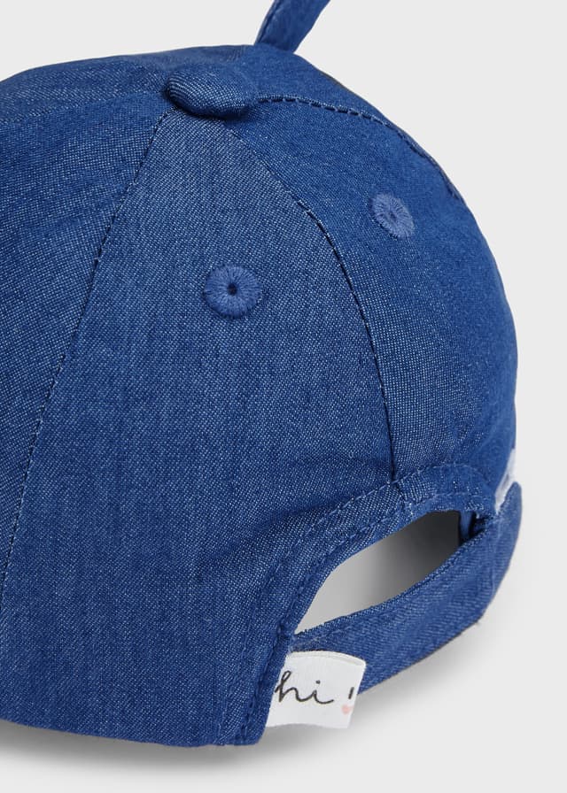 Visera tejano azul