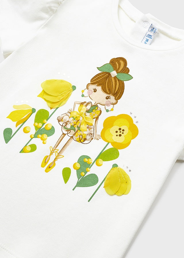 Camiseta m/c niña vestir