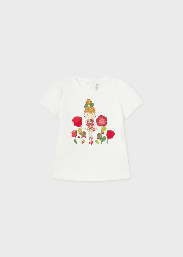 Camiseta m/c niña vestir