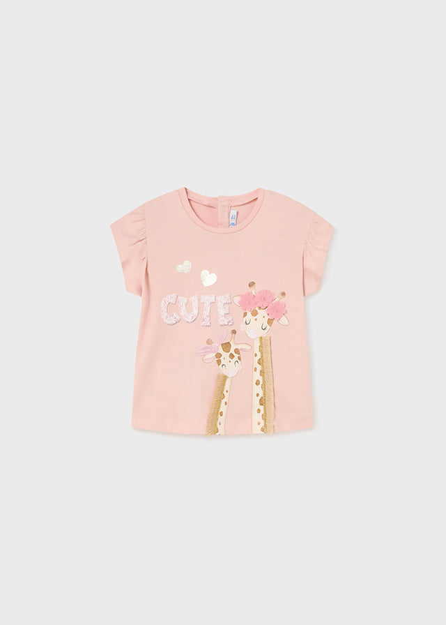 Camiseta m/c jirafas
