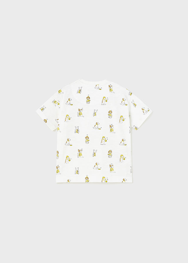 Camisa m/c estampado