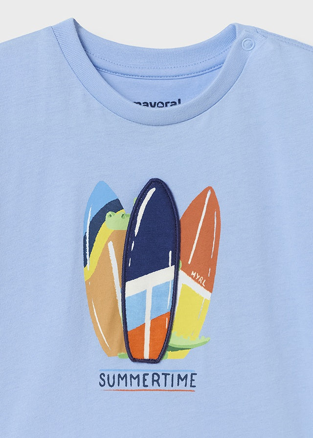 Camiseta m/c play surf