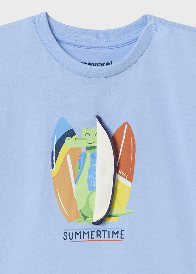 Camiseta m/c play surf
