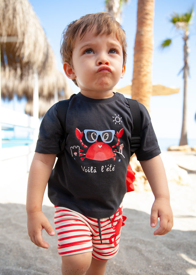 Camiseta m/c play cangrejo