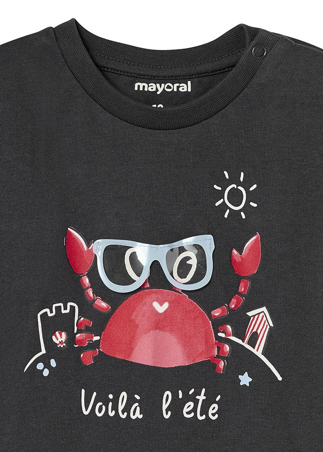 Camiseta m/c play cangrejo