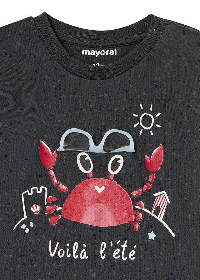 Camiseta m/c play cangrejo