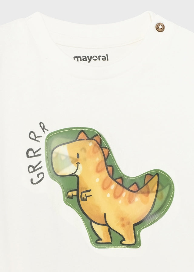 Camiseta m/c lenticular dino