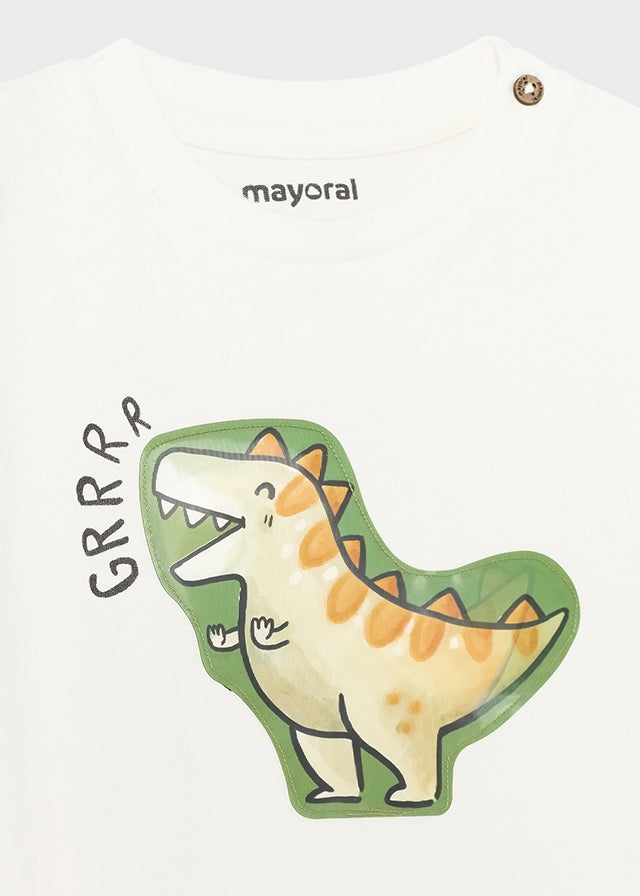Camiseta m/c lenticular dino
