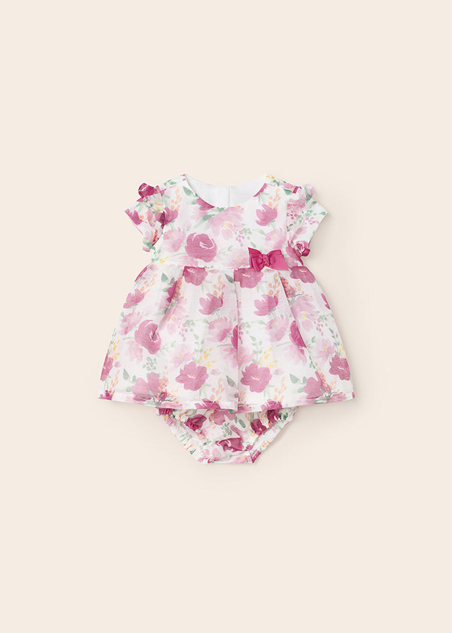 Vestido ceremonia estampado