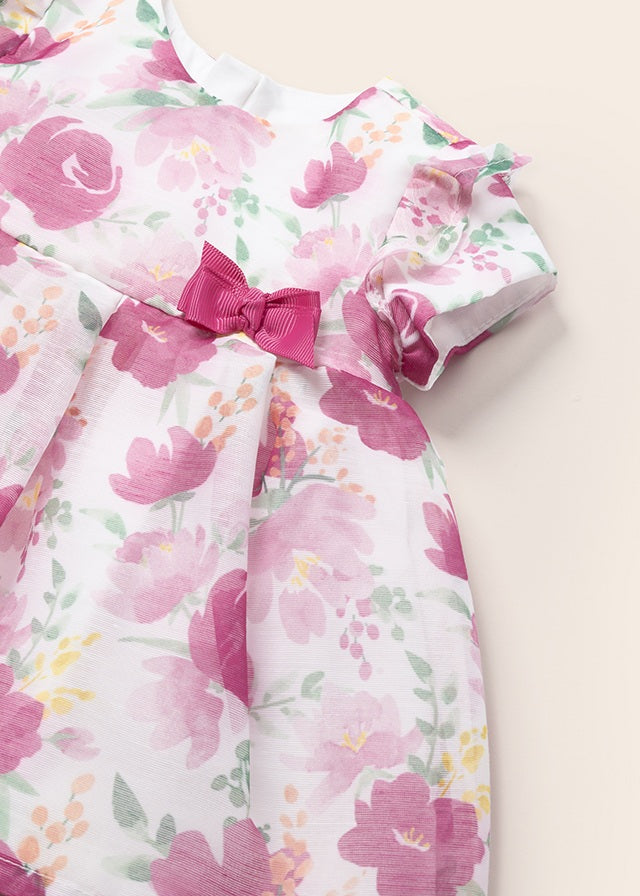 Vestido ceremonia estampado