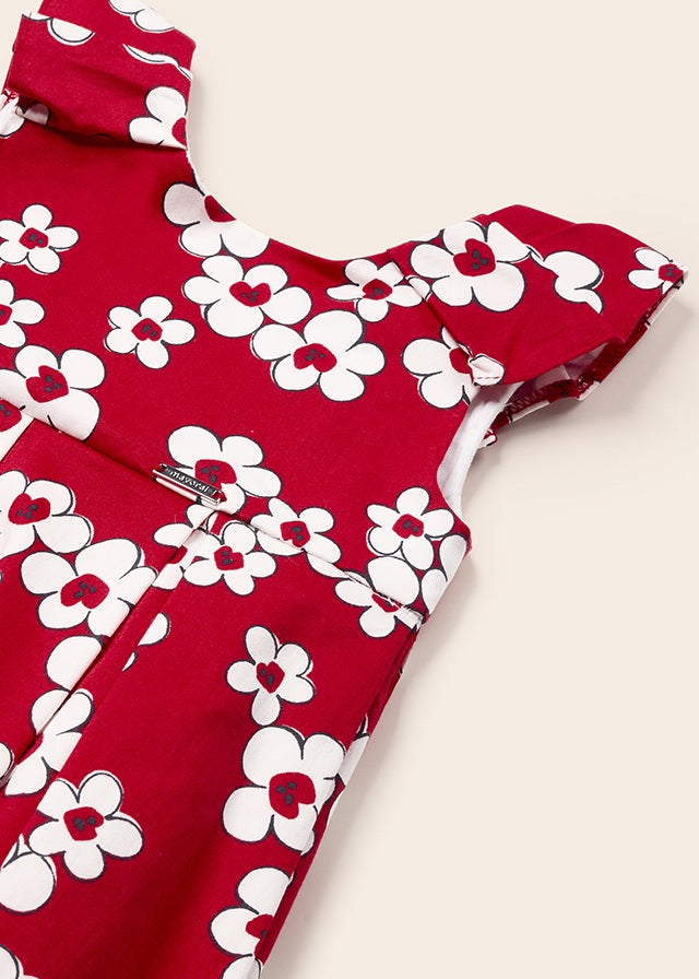 Vestido saten estampado