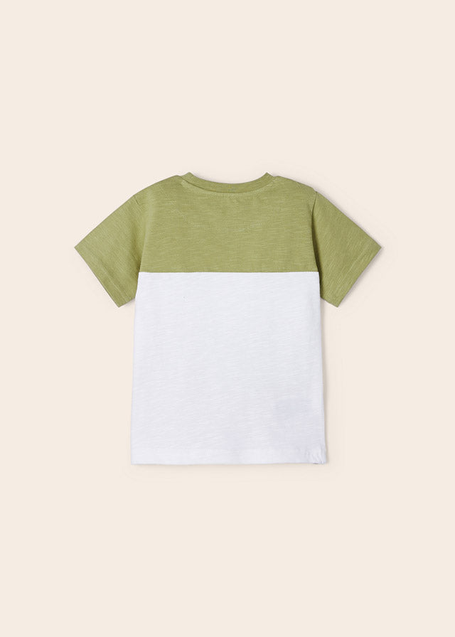 Camiseta M/C combinada