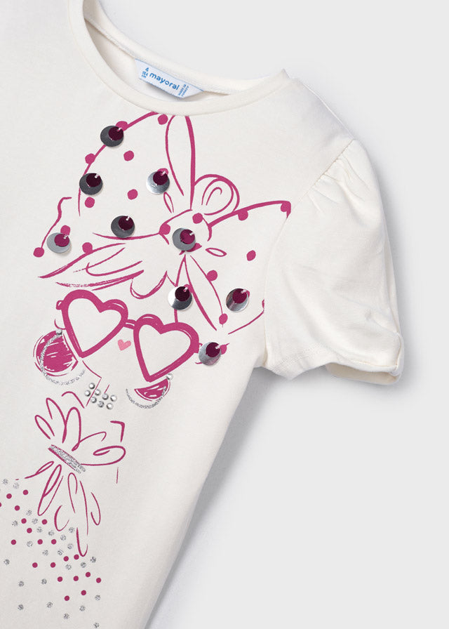 Camiseta m/c muñeca