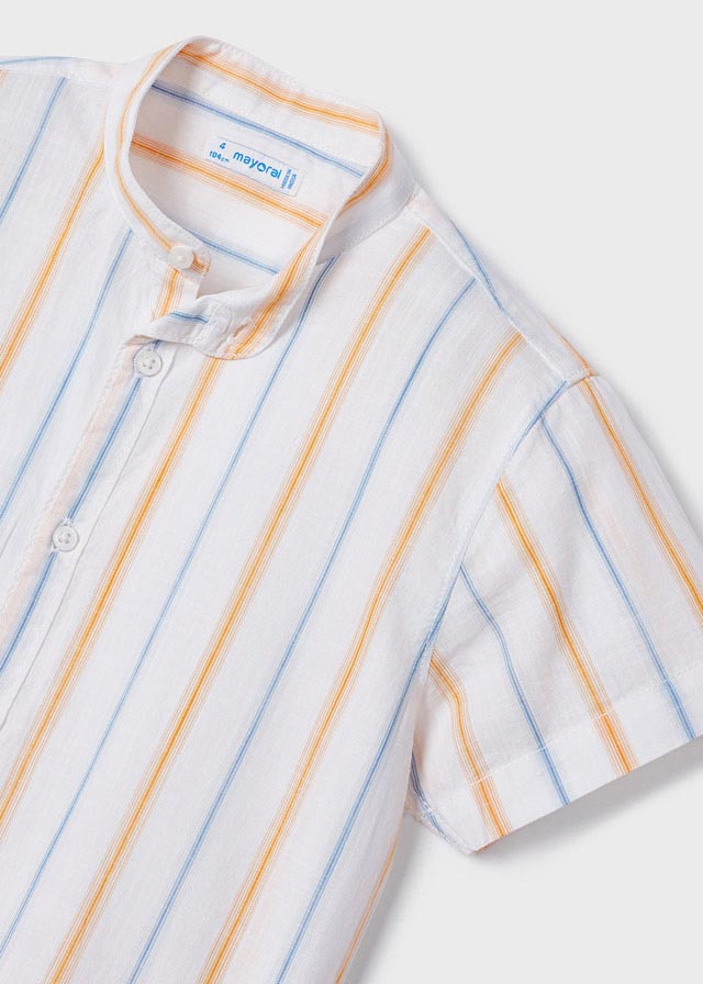 Camisa m/c rayas